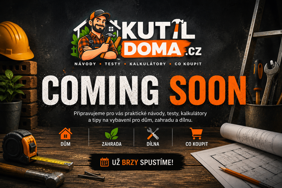 KutilDoma.cz – Coming Soon